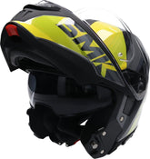 SMK GULLWING TOURLEADER DECORADO MA646 Moto Modular Capacete Mate